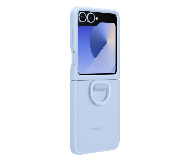 SAMSUNG Silicone Case do Galaxy Z Flip6 niebieski EF-PF741TLEGWW - 1265930 - zdjęcie